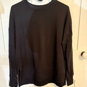 Time and Tru Black Crewneck Sweater